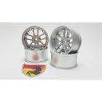 แม็กซ์ 5 แฉกคู่(เงินด้าน)ขนาด 2.2 นิ้ว (7mm Offset)