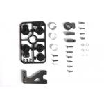 Aluminum Steering Servo Mount & Hi-Torque Servo Saver for Tractor Truck.