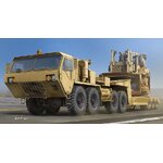 U.S. M983 Hemtt Oshkosh 8x8 Military Tactical Truck w/M747 Lowboy Trailer (Full-Option)