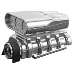 Mock Intake and Blower Set (Chrome)