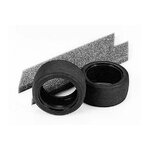 Wide Racing Slick Tires w/Inner Sponge (1 Pair)