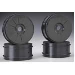 Velocity V2 1:8 Black Buggy wheel 17mm (4Pcs.)