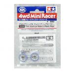 17mm Aluminum Rollers w/Plastic Rings.