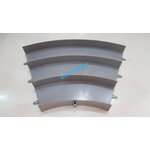 Japan Cup Junior Circuit : Curved Section (Gray, 1Pc.)