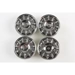 M-Chassis 11-Spoke Racing Wheels (Chrome).