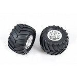 V-Tread Tire w/Chrome Wheel (2 Pcs.)