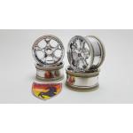 26mm 5W Wheel Chrome Silver (4mm Offset)(4pcs)