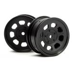 Stock Car Wheel 26mm Black (1mm Offset).