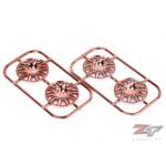 ฝาแต่งแม็กซ์ลายตาข่าย (โครมน้ำตาล).