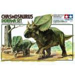 Chasmosaurus Diorama Set