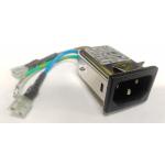 ปลั๊กตัวเมีย กรองสัญญาณรบกวน EMI Noise Filter 115/250V 10A Delta Electrics