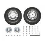 Twin-Spoke Outside Rear Aluminum Wheels (2pcs).