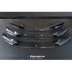 F10 Front lip Pure Carbon