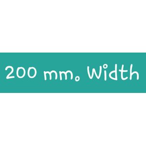 -200 mm. Width