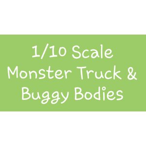 -1/10 Scale Monster Truck & Buggy Bodies