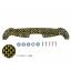 HG Carbon Wide Front Plate for AR Chassis (2mm/Gold Lame).
