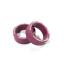 Fully Cowled Mini 4WD 25th Anniv. Low Friction Low Profile Tires (Maroon, 2Pcs.)