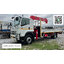 รถบรรทุกติดเครน ftr 240 isuzu ติดตั้งกระบะพื้นเหล็ก พร้อมเครน 5ตัน ยูโร 3