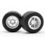 F-TEN,FGX Rubber Rear Tires w/Wheels Assembling R-1 High Grip Compound (2pcs)