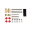 Slimline Mass Damper Set.