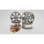26mm 7 Spokes Wheel Chrome Silver (7mm Offset)(4pcs)