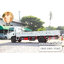 NQR 175 isuzu ความยาวแชสซี 5.6 เมตร ติดตั้งกระบะพื้นเหล็ก ยูโร3