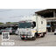 NMR 130 isuzu ความยาวแชสซี 4.3 เมตร ติดตั้งตู้อลูมิเนียม ประตู 3 บาน พร้อมลิฟท์ท้าย ยูโร3