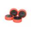 Hard Large Dia Low-Profile Tire & Carbon Wheel Set (For Super X&XX Chassis).