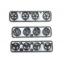 Mini 4WD Carbon Reinforced Wheel Set (Large Diameter).