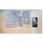TRF Sticker C (Blue Border/Mirror Finish)