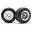 F-104 Rubber Front Tires w/Wheels Assembling R-1 High Grip Compound (2pcs)