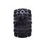 MT8-Pirate 3.8" Tire, Mounted on Black 1/2" Offset Rim (2Pcs.)