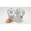 6 Spoke Wheels (White/Offset 0) (4Pcs.)