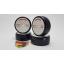 Revolution (RE36) High Grip Belted Tires, Mounted on 24mm Dish Wheels (0mm Offset)