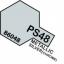PS48:Semi-Gloss Silver Anodized Aluminum