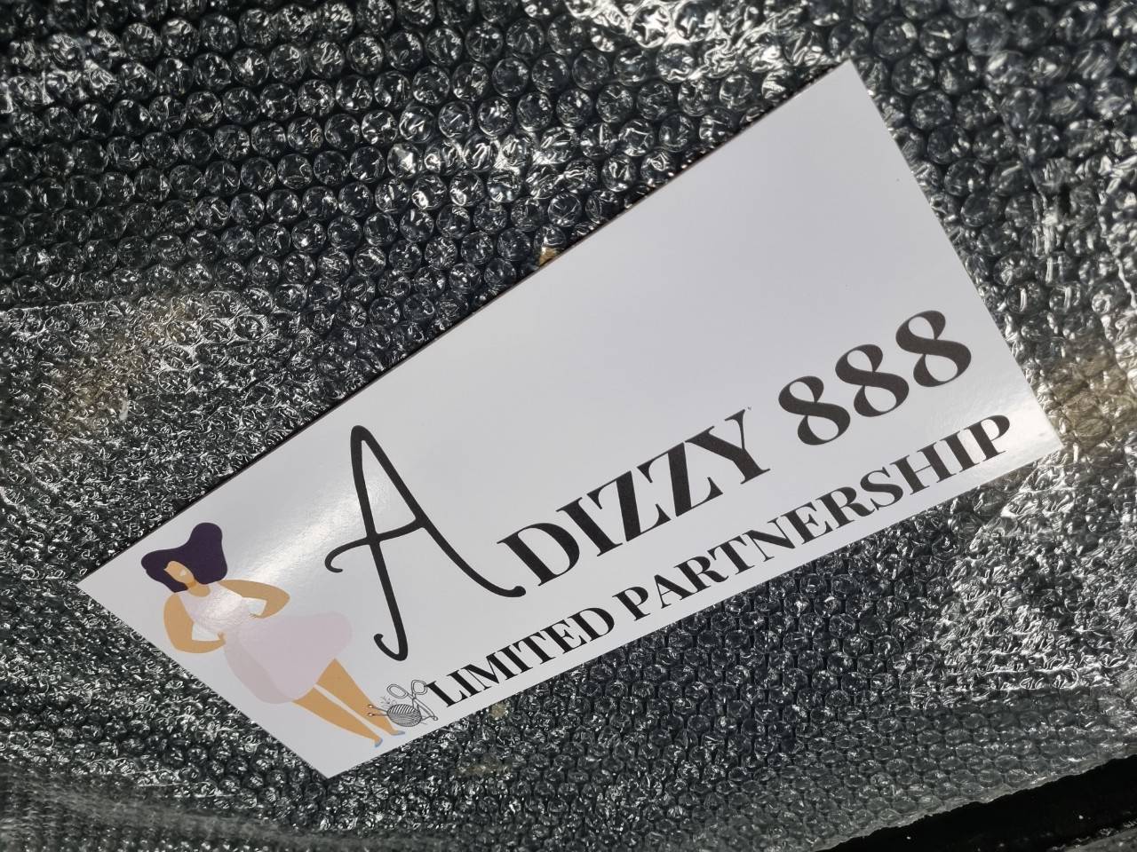 งานป้ายอะคริลิค ติดสติ๊กเกอร์