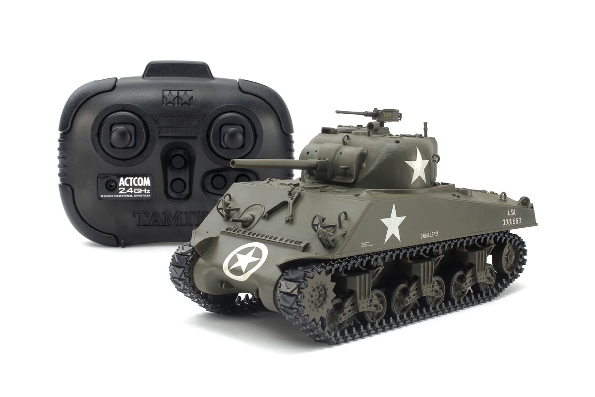 M4A3 Sherman U.S. Medium Tank (w/2.4 GHz Control Unit)