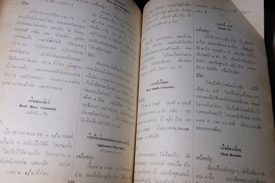 ตำรากับข้าว YWCA COOK BOOK ปกแข็ง 430 หน้า พิมพ์ปี 2510 (สอบถาม)