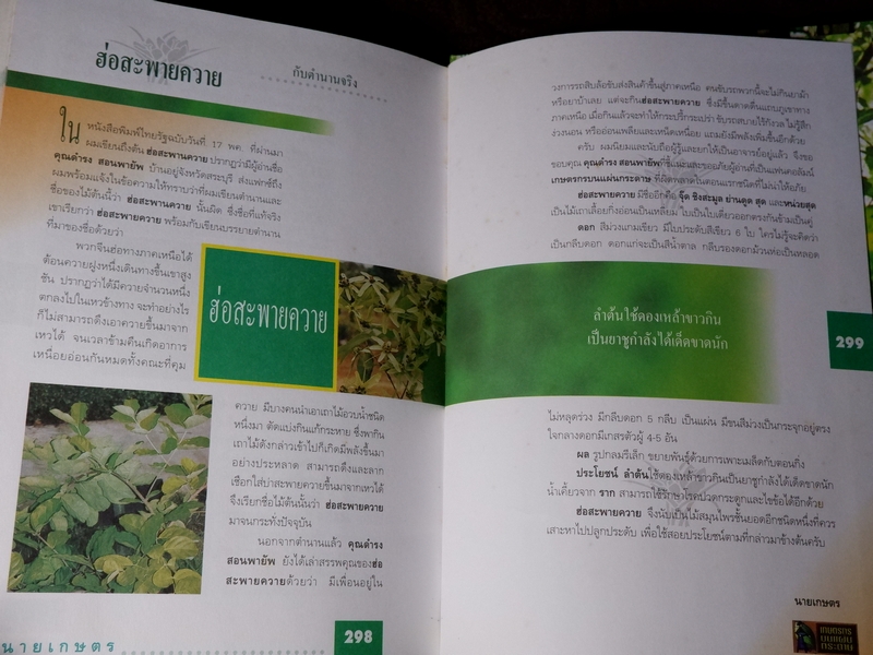 สมุนไพร ไม้ประดับหายาก เล่ม 2 โดย นายเกษตร ปกเเข็ง