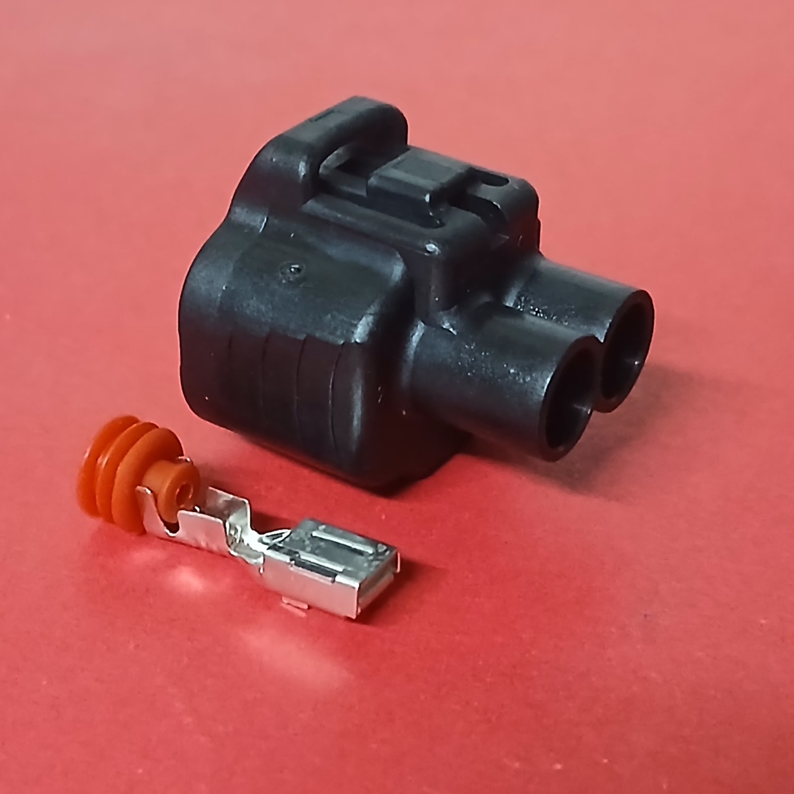 2 พิน พัดลมหม้อน้ำ Toyota 4.8 มม. #0425