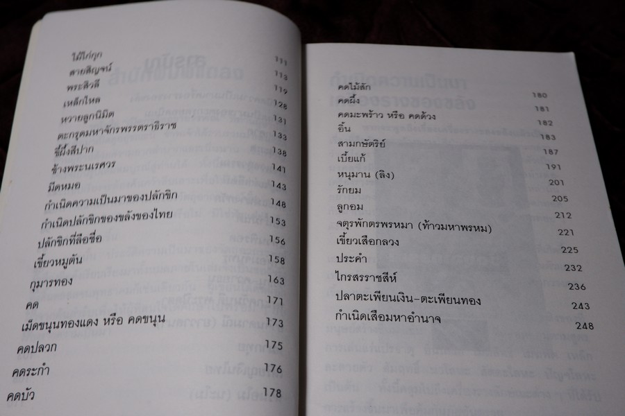 เปิดกรุวัตถุอาถรรณ์ โดย เสมา ท่าพระ หนา 253 หน้า