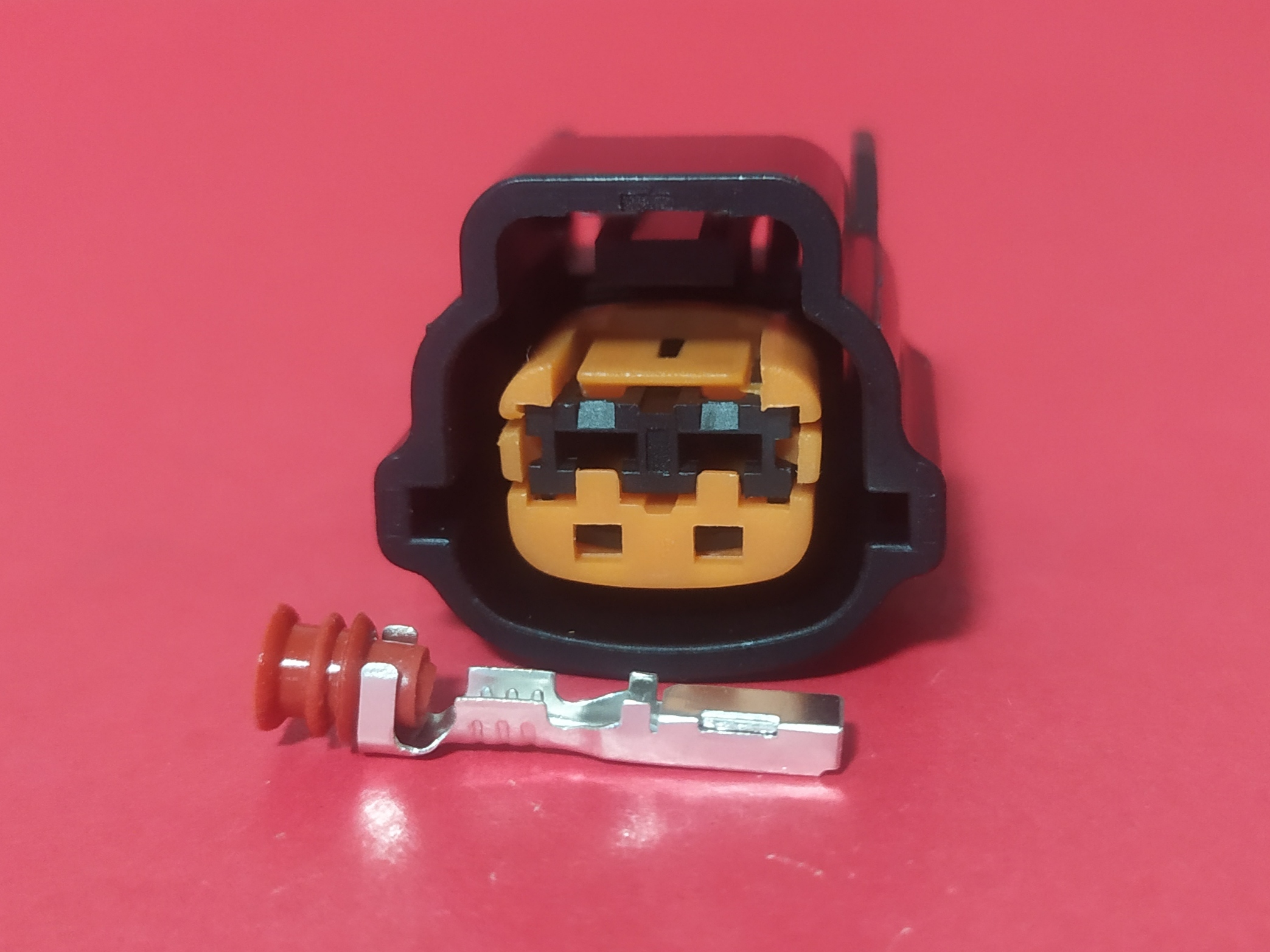 2 พิน ดำ/ส้ม Hyundai, Nissan #0137