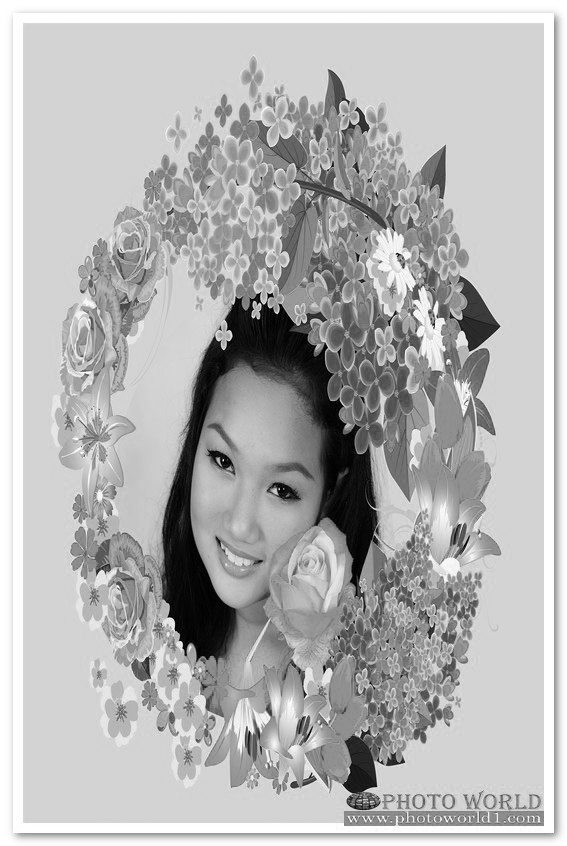 กรอบดอกไม้(FLOWER) สั่งทำวอลเปเปอร์ รูปภาพติดผนัง มีภาพให้เลือกกว่า 50,000 ภาพ ออกแบบกราฟฟิค หรือ รูปภาพตามที่ท่านกำหนด ในสไตล์ท่านเอง "custom made"