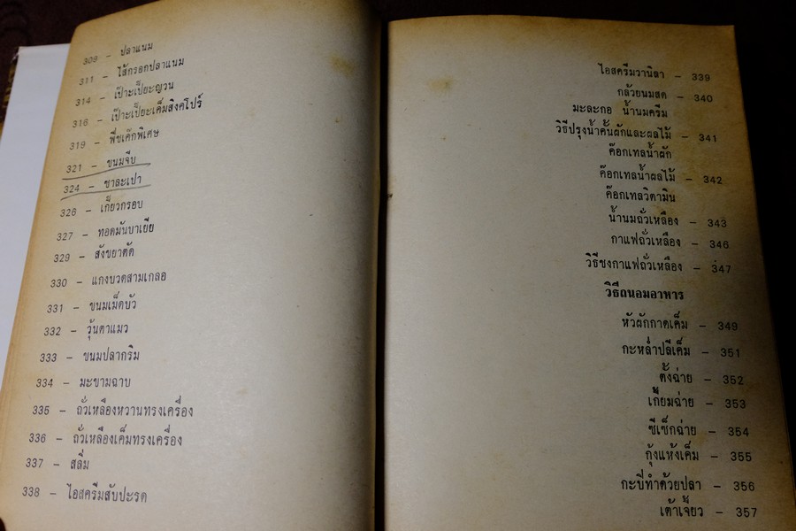 อาหารนานาชาติ โดย ศิริอนงค์ ปกแข็ง 463 หน้า ปี 2516