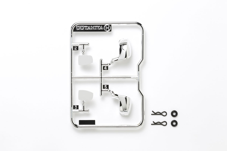 Touring car Metal Plated Side Mirrors