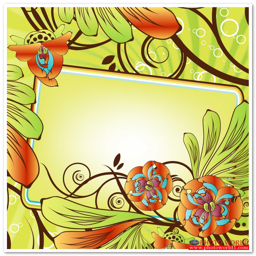 กรอบดอกไม้(FLOWER) สั่งทำวอลเปเปอร์ รูปภาพติดผนัง มีภาพให้เลือกกว่า 50,000 ภาพ ออกแบบกราฟฟิค หรือ รูปภาพตามที่ท่านกำหนด ในสไตล์ท่านเอง "custom made"