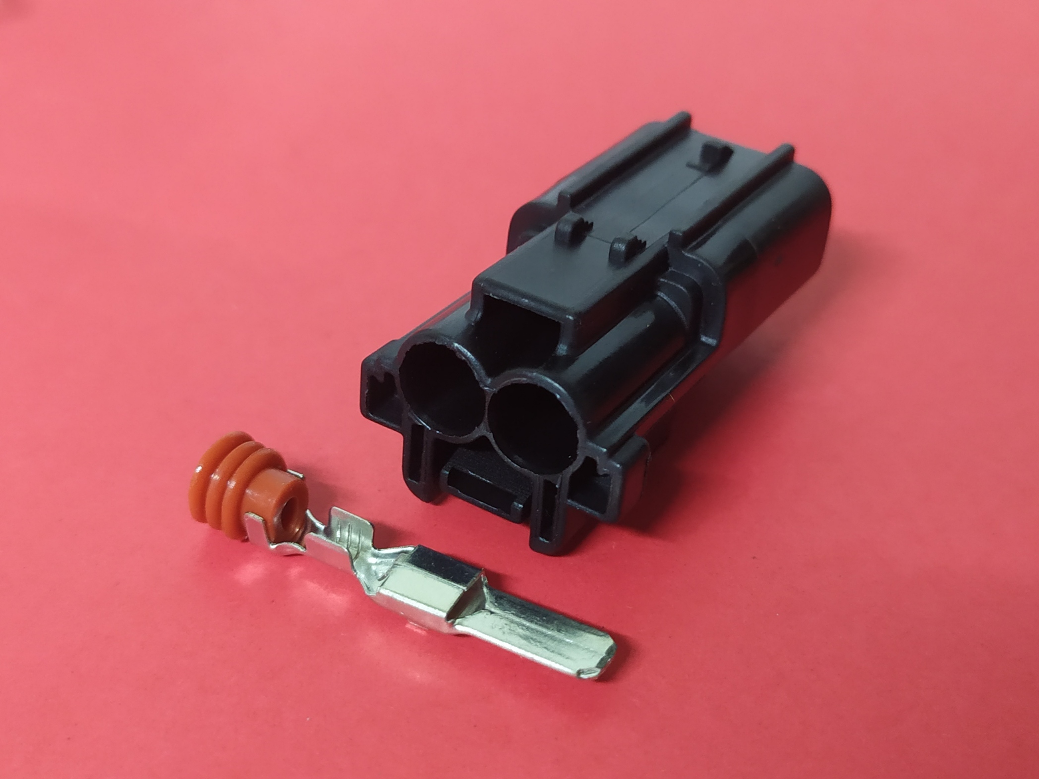 2 พิน ดำ พัดลมหม้อน้ำ 6.3 Honda #0179