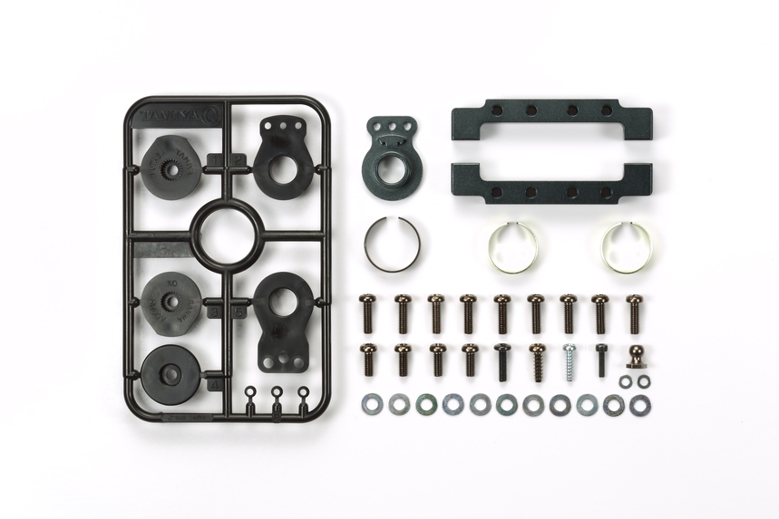 Aluminum Dual Servo Mount & Hi-Torque Servo Saver For Tractor Truck.