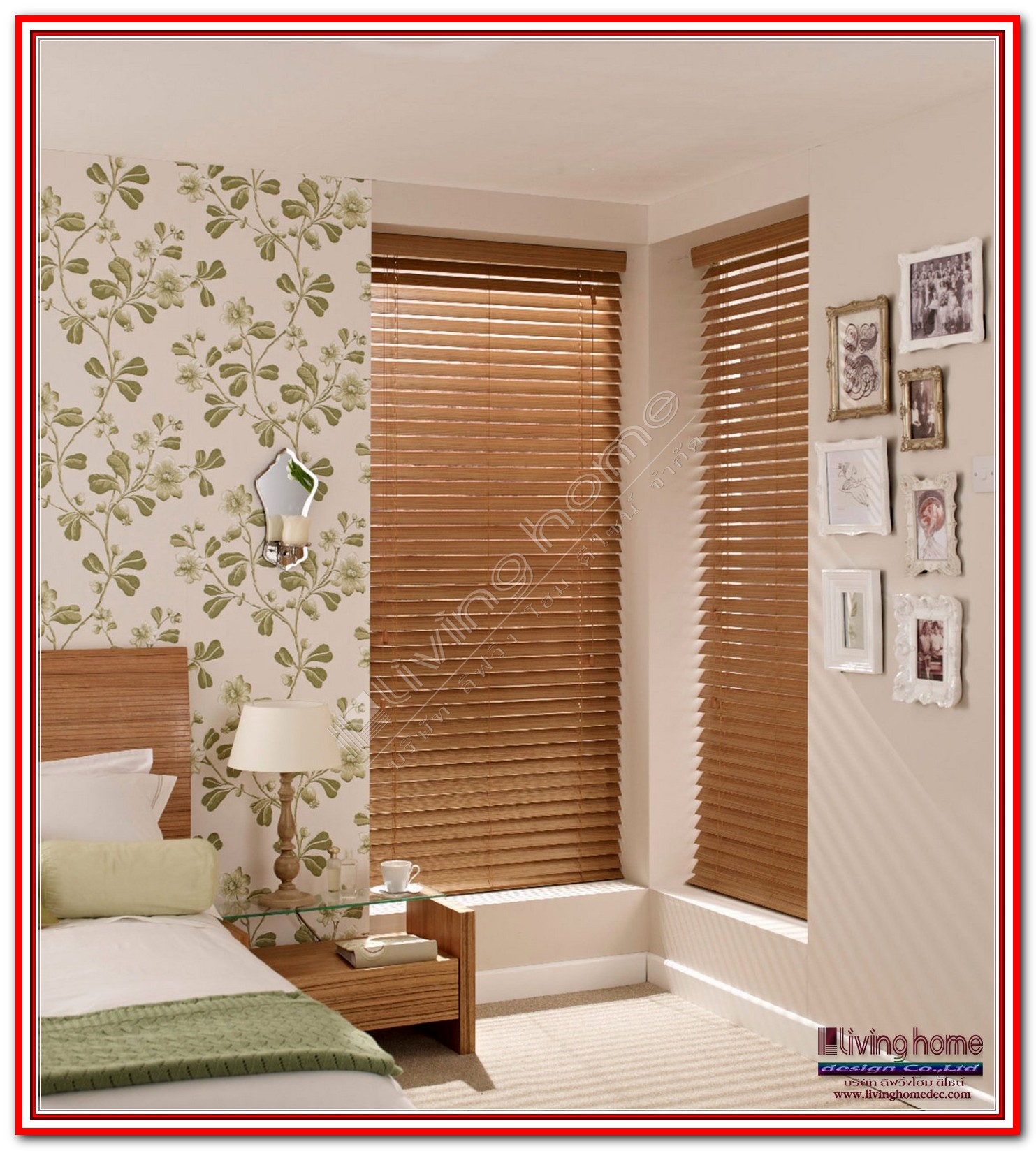 มู่ลี่ไม้บาสวู๊ด(BASSWOOD WOODEN BLINDS) ผ้าม่าน ม่าน มู่ลี่ มู่ลี่ไม้ ม่านม้วน วอลเปเปอร์ รับติดตั้ง ออกแบบ ราคาถูก ทุกประเภท ทุกรูปแบบ
