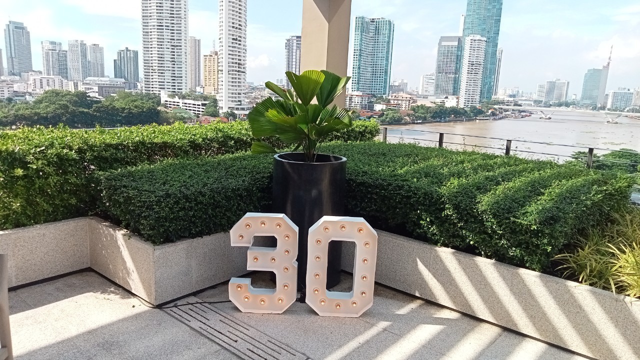 ป้ายไฟปิงปอง 30